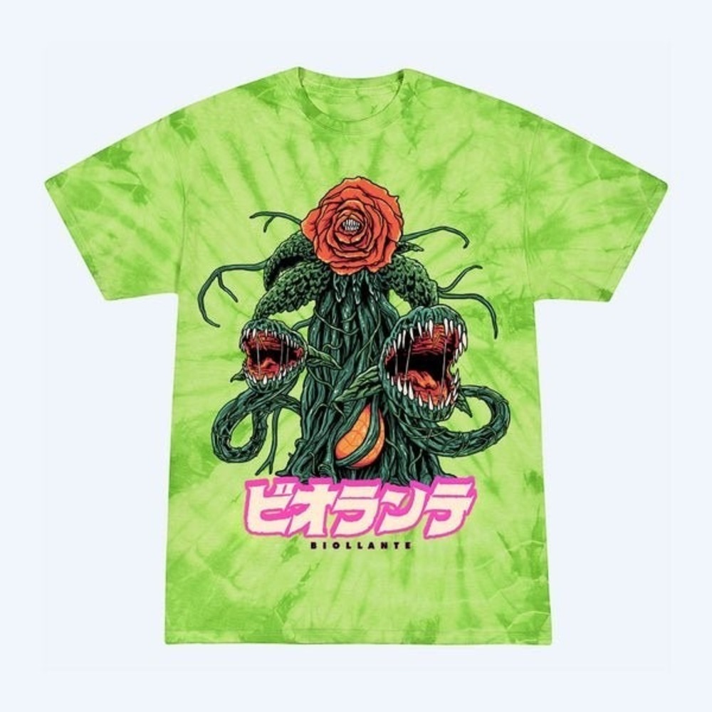 Cavity Colors  Biollante: A New Life Form Tie-Dye T-Shirt, 2XL